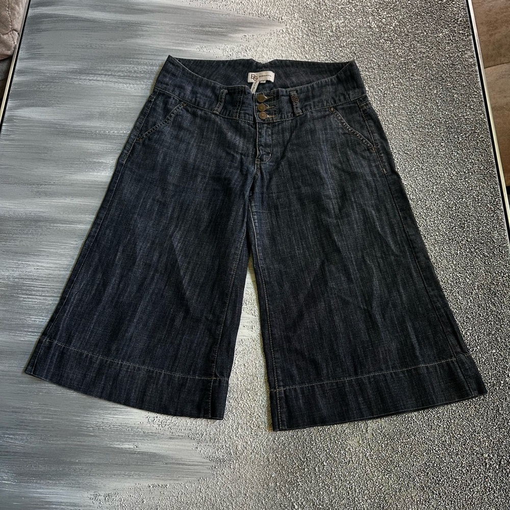 rag & bone Dark Blue Flare Jeans - Picture 7 of 14
